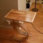 Endtable: Oak & Pine