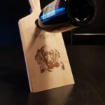 Cheeseboard/Self balancing Winebottle stand: Book
