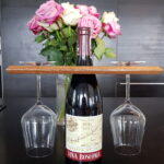Wine cradle: Oak & Epoxy