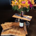 Serving tray, Taco serving boards and Wine cradle