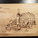 Medium Charcuterie board (53x30cm): Oak
